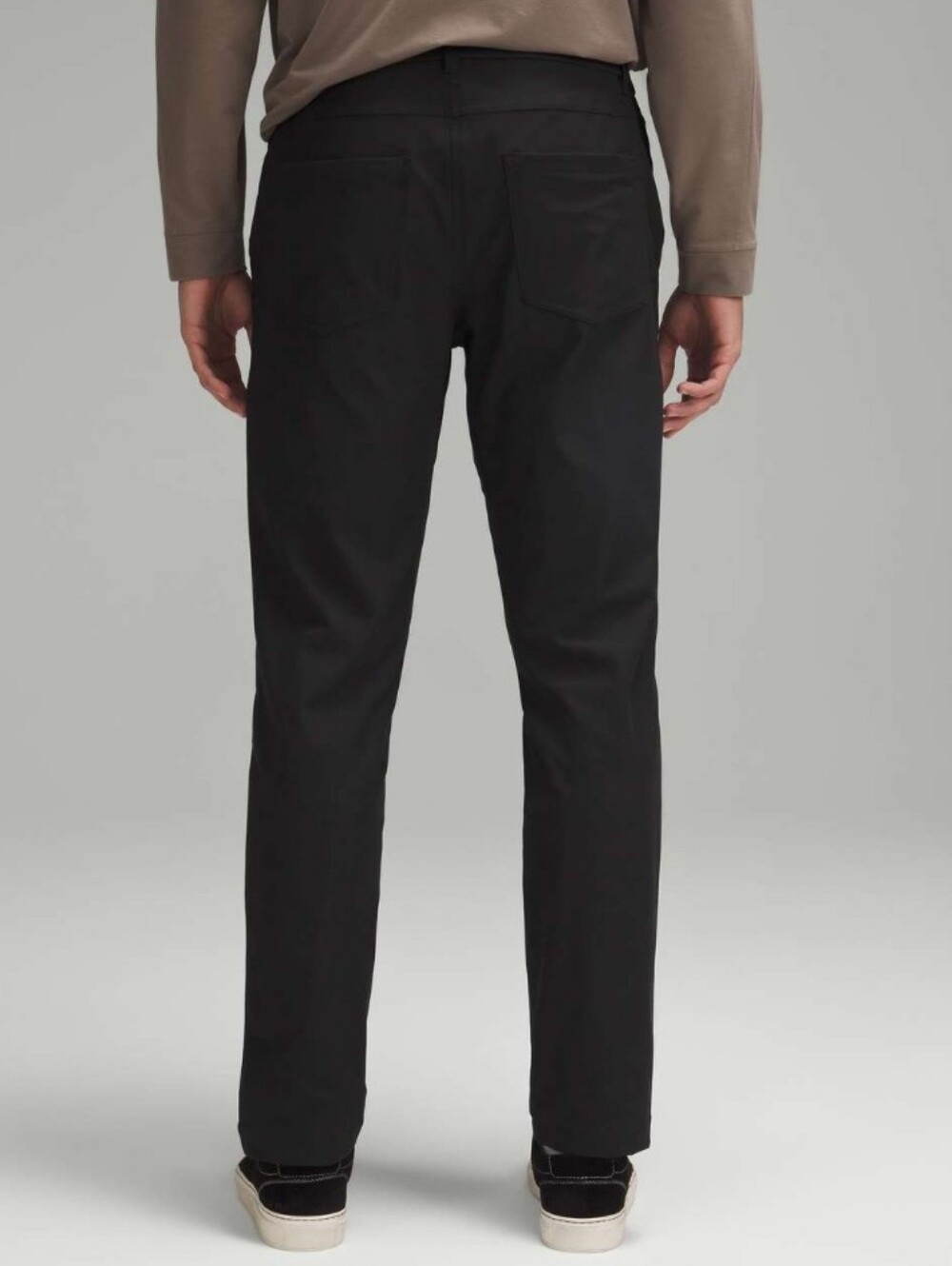 Lululemon Mens ABC Classic Fit Pant Warpstreme Black Size 36 Performance - Picture 2 of 16